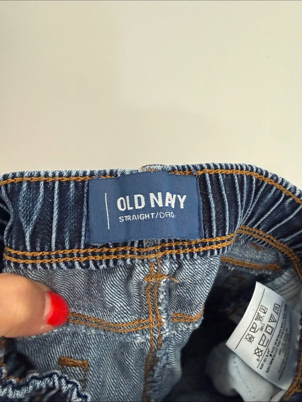 Old Navy Blue Toddler Jeans with Elastic Waist